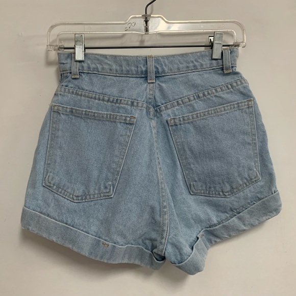 American Apparel High Waisted Denim Short - Picture 5 of 5